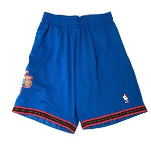 Hardwood Classics NBA Swingman Alternate Shorts 76ers Mens Medium Basketball